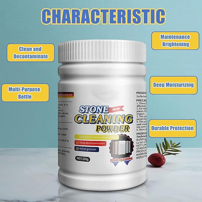 Stone Cleaning Powder Cleaners & Polishes 150G Each PACK OF 2