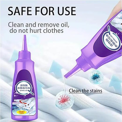 AI Stain Remover For Clothes Multi-Purpose Roll Bead Fabric Clothes Stain Remover(pack of 2)
